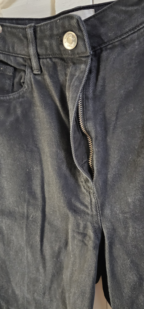Wilfred Free Black Straight Leg Jeans - Size 6 - photo 5