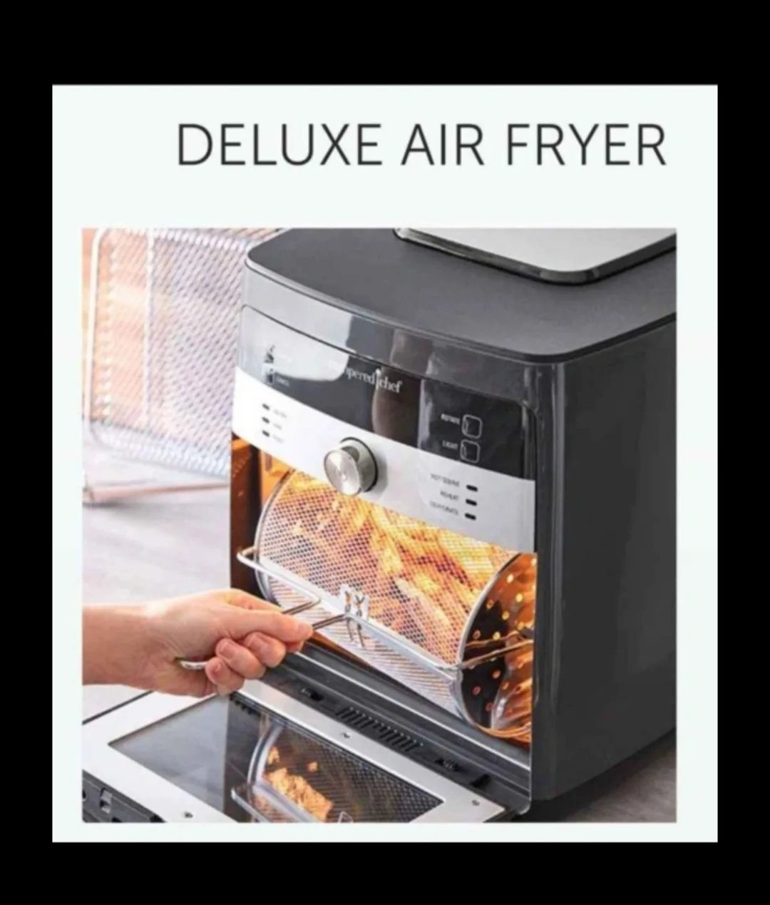 Pampered Chef Deluxe Air Fryer image indicator(9)