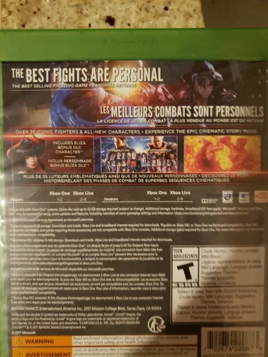 Xbox one Tekken 7 Day 1 Edition image indicator(2)