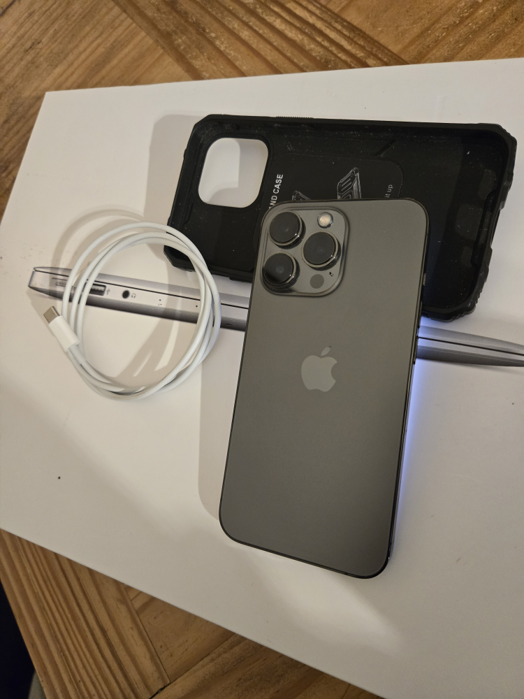 iPhone 13 Pro  with Case and Cable - photo 2