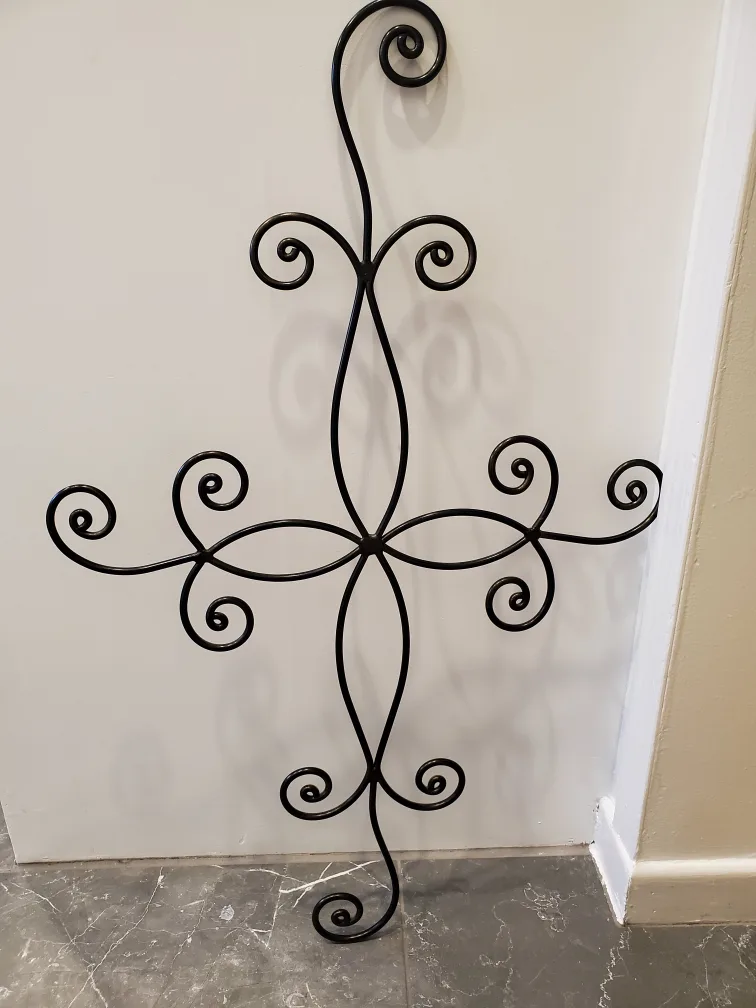 Set of Three Ornate Metal Wall Decor image indicator(4)