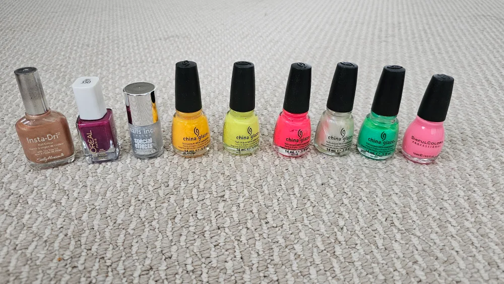 Huge Nail Polish Collection - Variety of Brands & Colours image indicator(2)