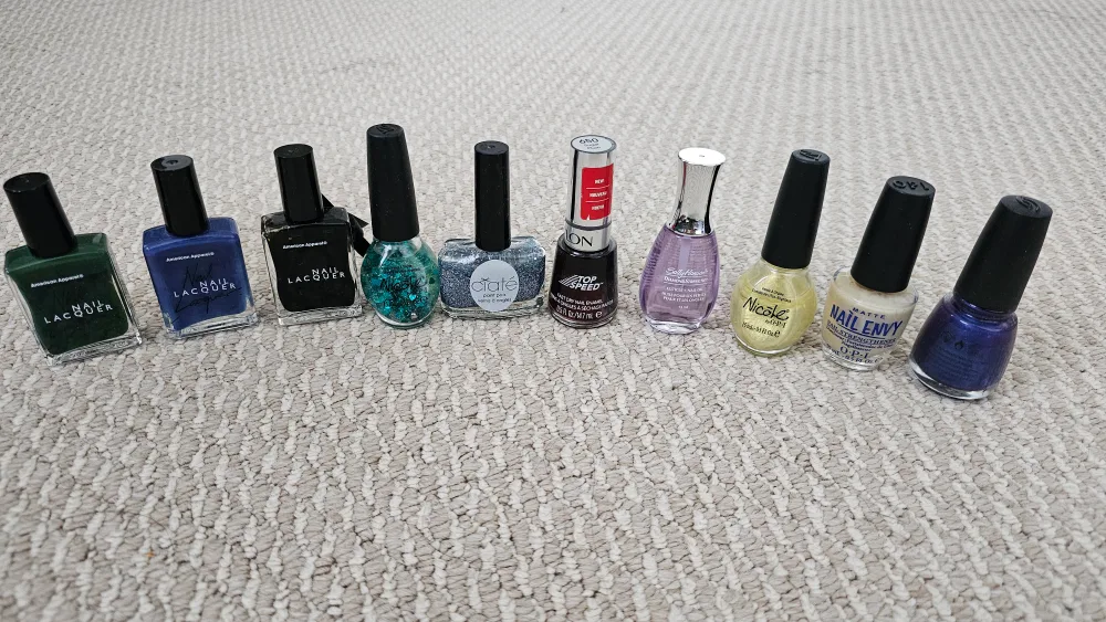 Huge Nail Polish Collection - Variety of Brands & Colours image indicator(3)