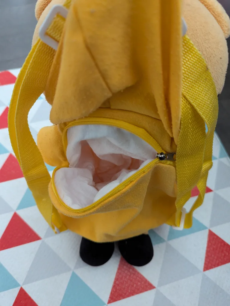 Cute Tiger Plush Backpack image indicator(3)