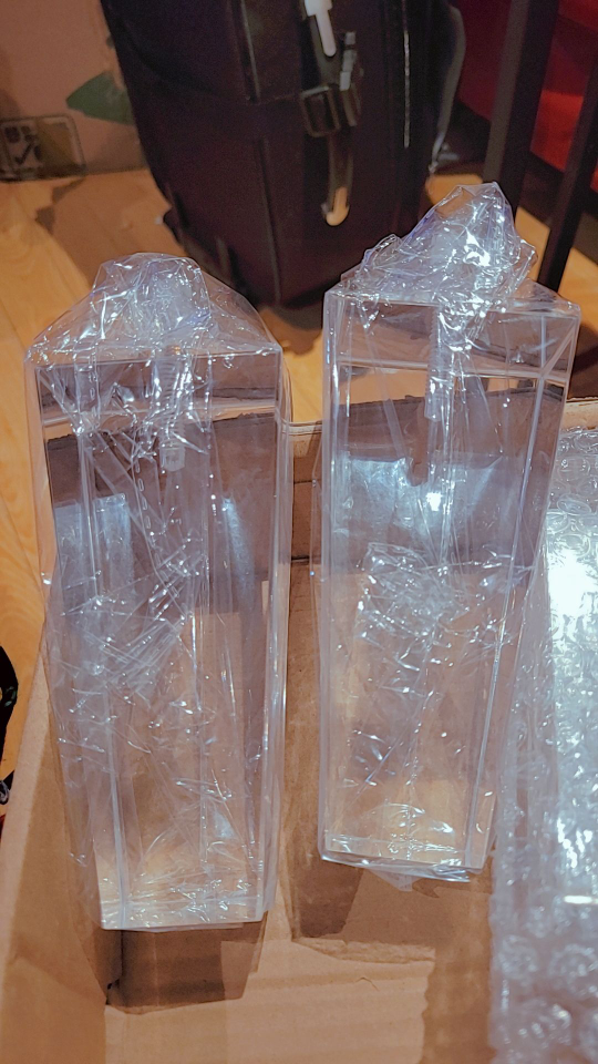 Acrylic Lucite Furniture Legs 6" Pyramid Clear Legs for Sofa