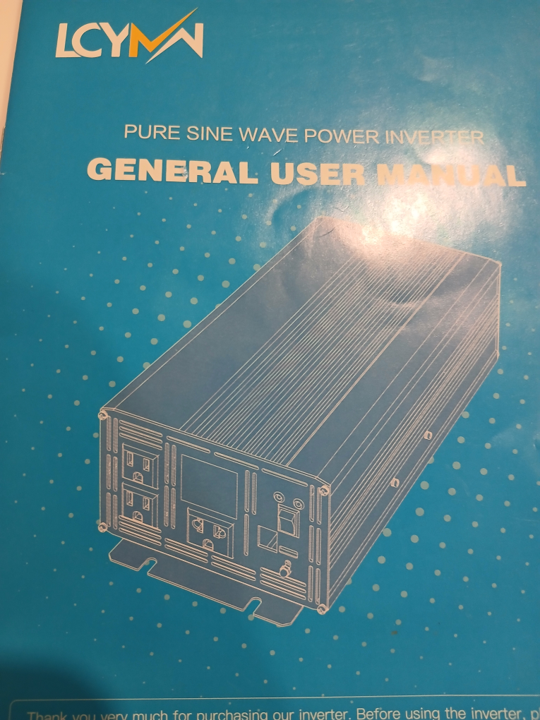 LCYM 2000W Pure Sine Wave Power Inverter