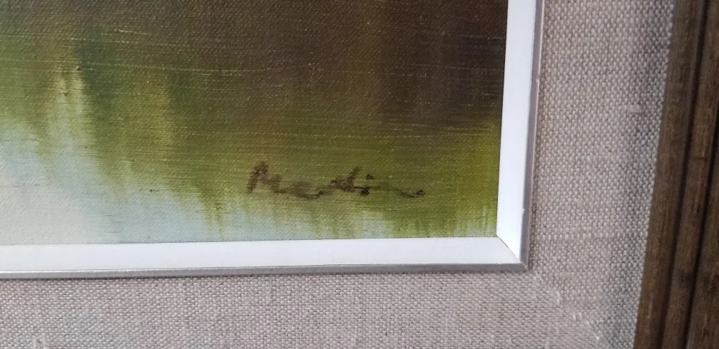 Autumn Landscape Painting - Framed Artwork image indicator(2)