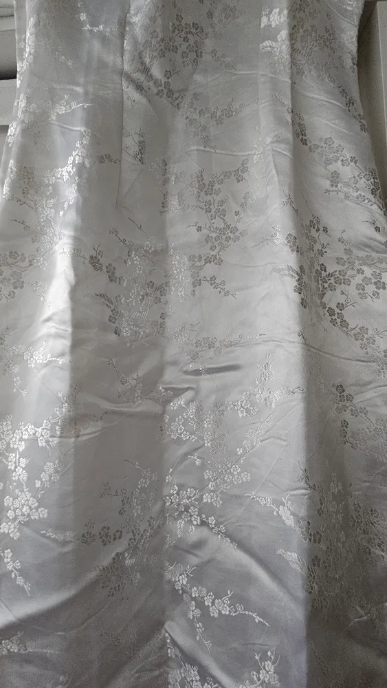 White Silk Cheongsam Dress, Small image indicator(6)