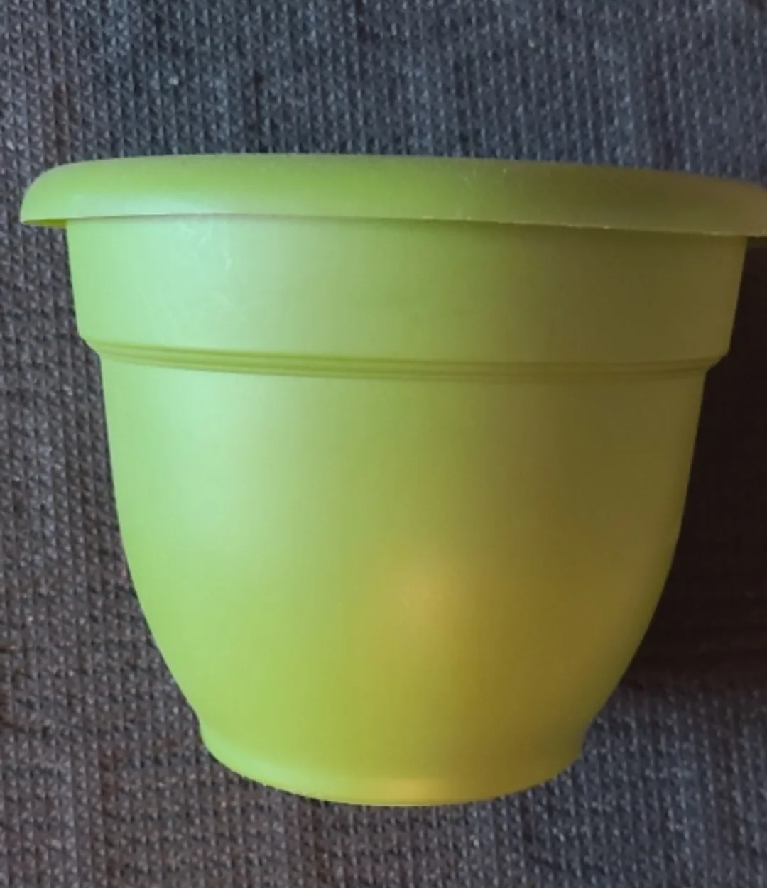 Ariana Pot 6" Lime Green Plastic Planter🌱 image indicator(2)