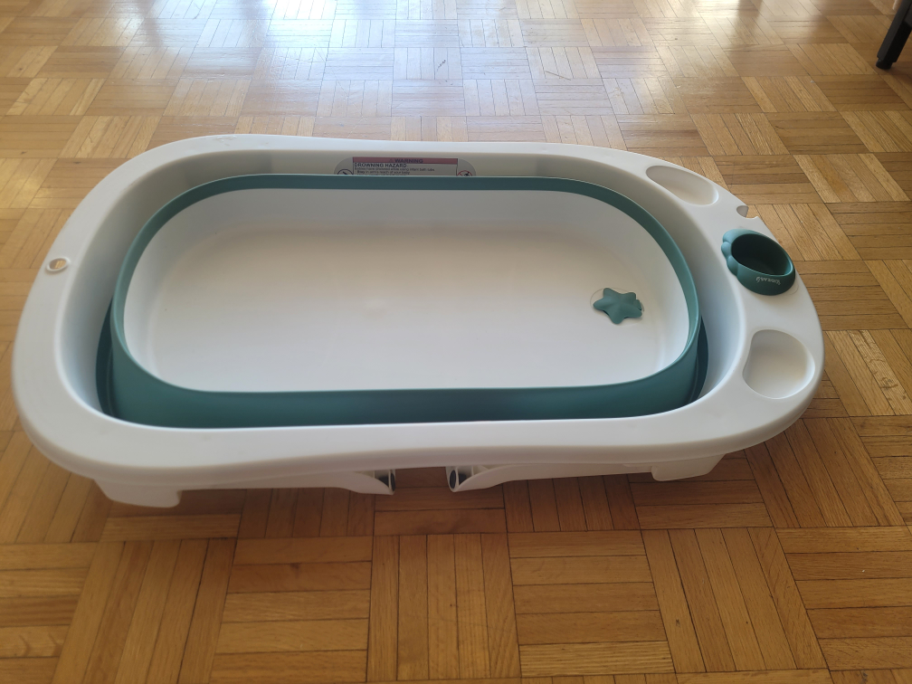 Baby Foldable Bath Tub with Stand