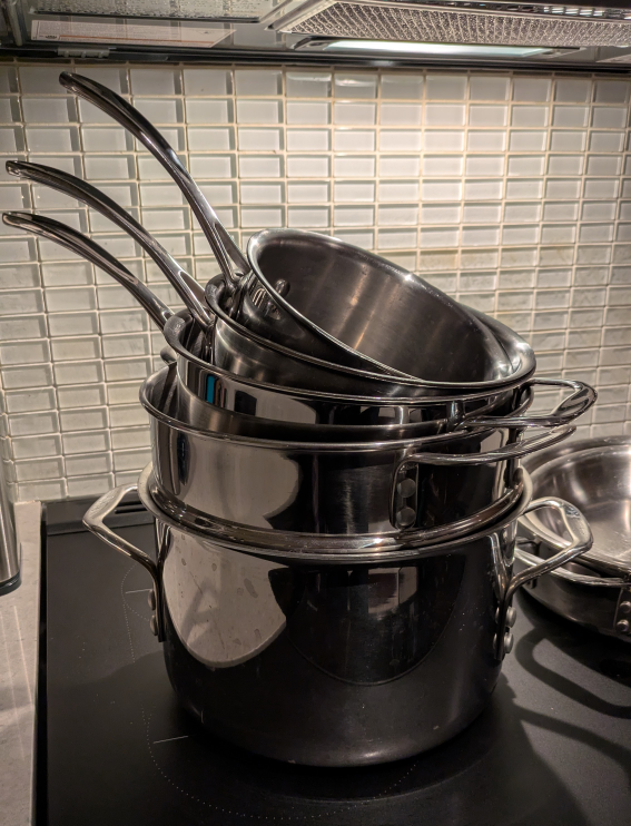 Calphalon 13-pc Stainless Steel Cookware Set
