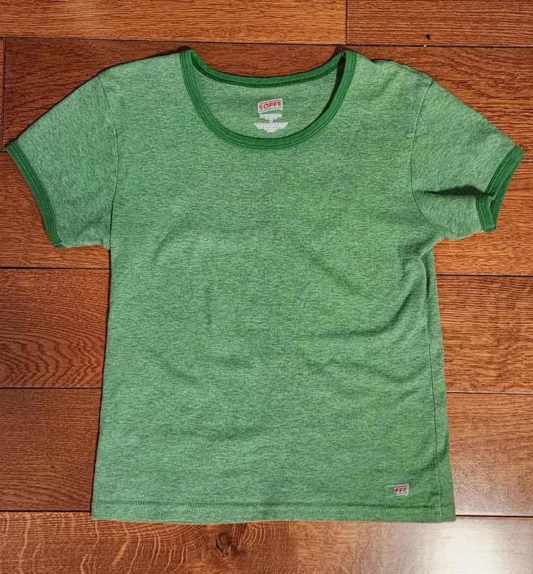 Plain Green T-shirt image indicator(4)