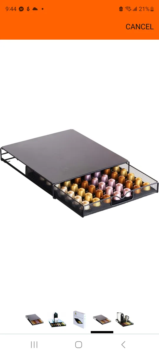 Nespresso Original Pod Storage Drawer with Stand image indicator(2)