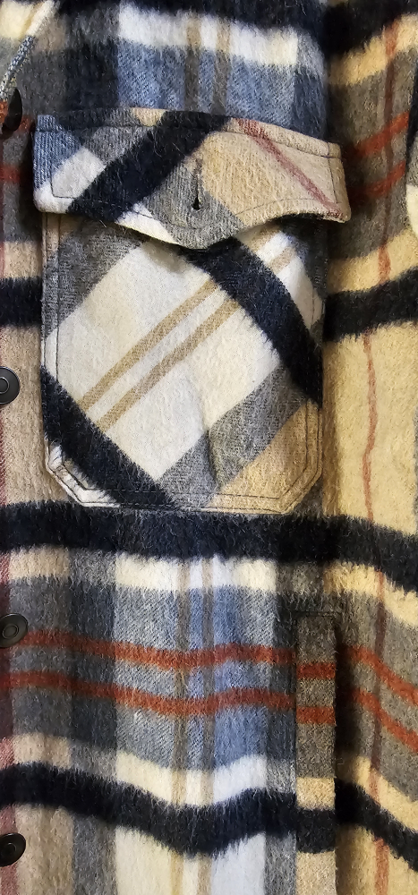 Zara Flannel Shirt Jacket - Size XS - photo 3