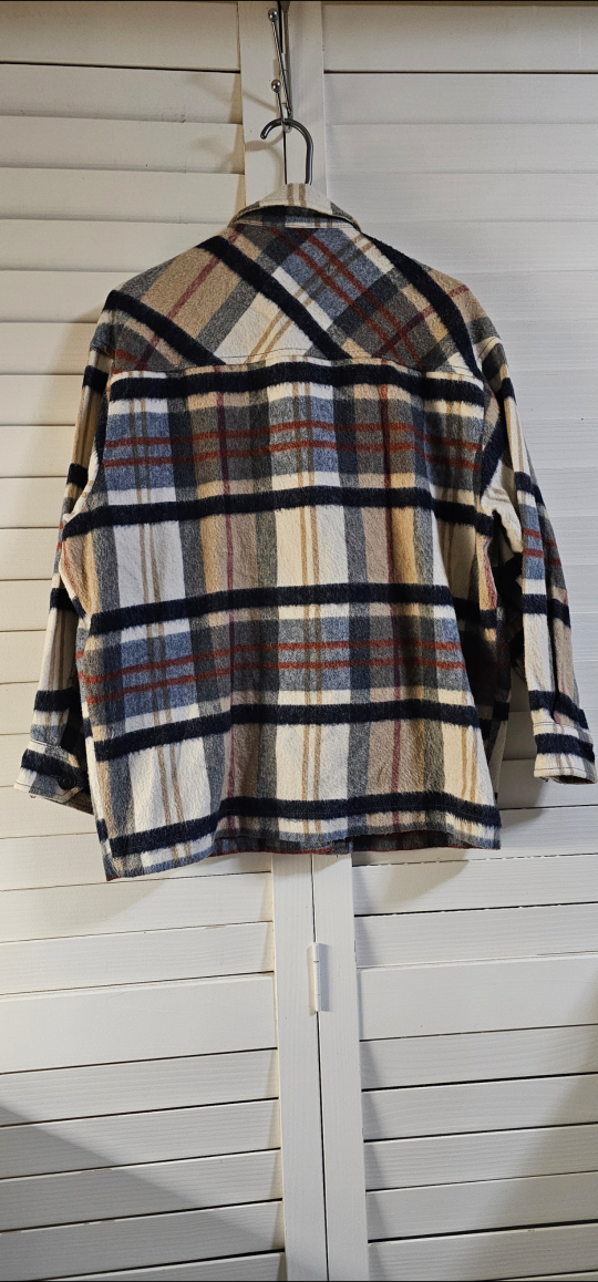 Zara Flannel Shirt Jacket - Size XS - photo 4