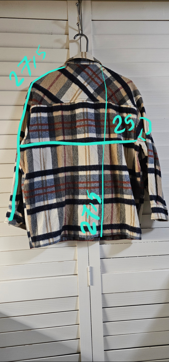 Zara Flannel Shirt Jacket - Size XS - photo 5