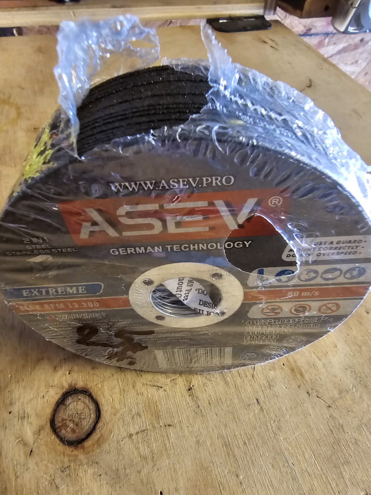 Asev 4 1/2 Inch Cut-Off Wheel 25 pc - photo 2