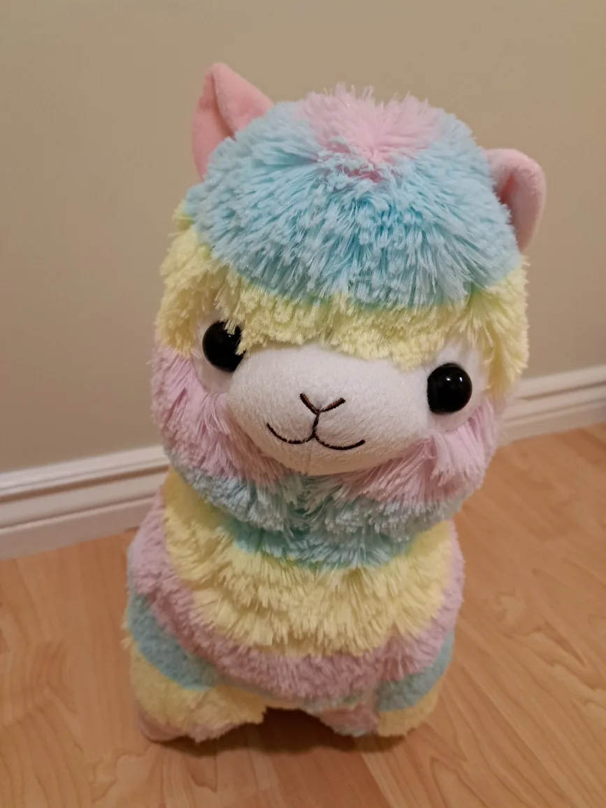 Amuse Alpacasso 1000 Rainbow Alpaca 20" Plush thumbnail