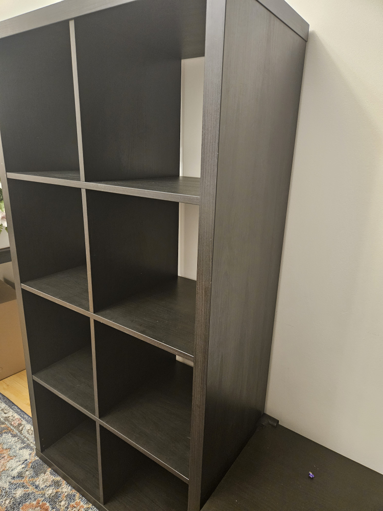 IKEA Kallax 4x2 Shelving Unit - Dark Brown - photo 3