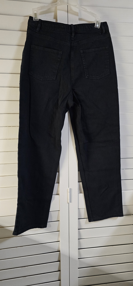 Wilfred Free Black Straight Leg Jeans - Size 6 - photo 4