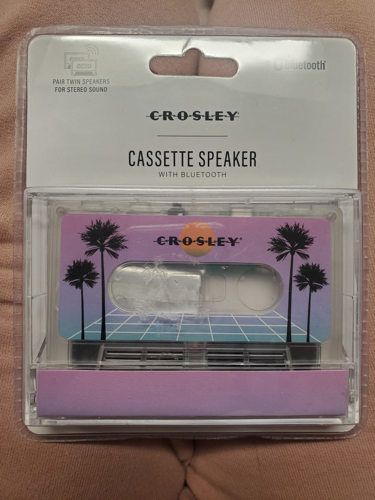 brand New Crosley Casette Speaker