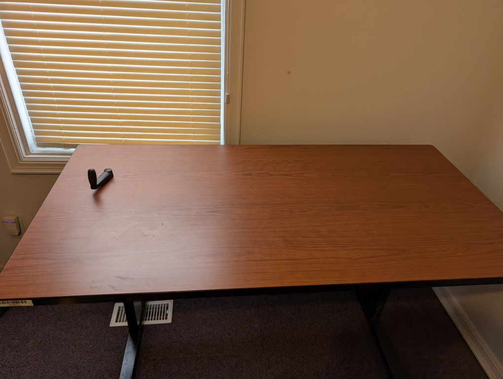 Manual Height-Adjustable Table, 60" by 30", Free delivery - photo 5