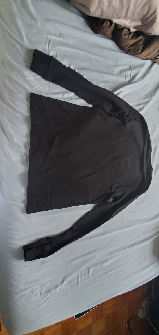 Old Navy Men's Black Long Sleeve Thermal Shirt - Size Medium - photo 3