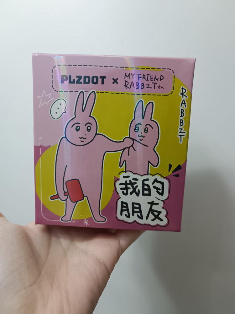 NEW UNOPENED PLZDOT x My Friend Rabbit Blind Box Figure