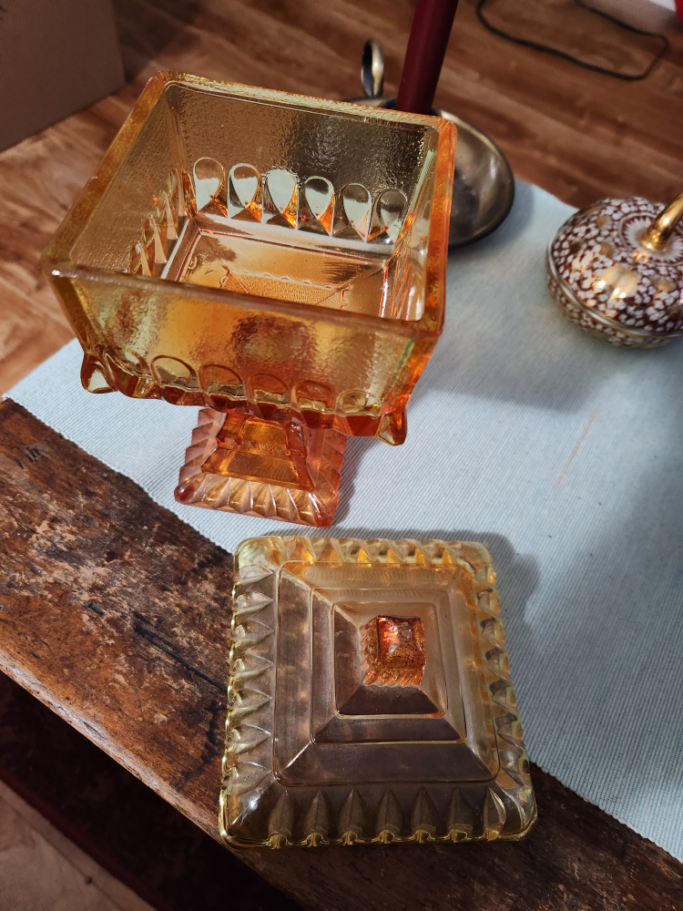 Vintage Glass Candy Dish - photo 2