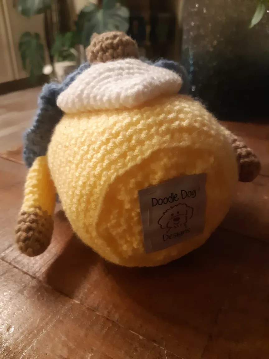 Sunflower Gnome handmade by doodle dog designs image indicator(9)