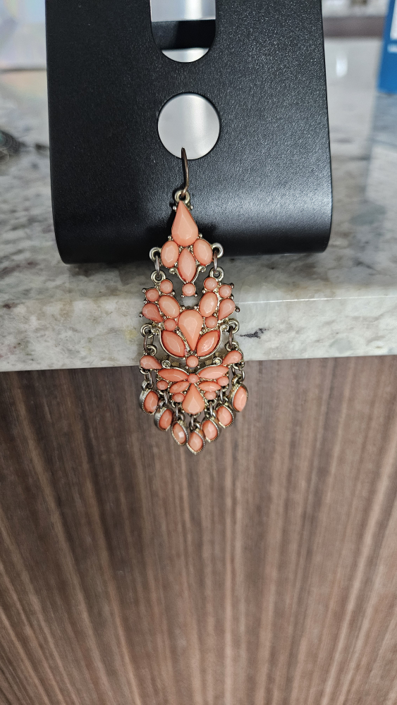 NEGOTIABLE - Orange Statement Earrings - photo 5