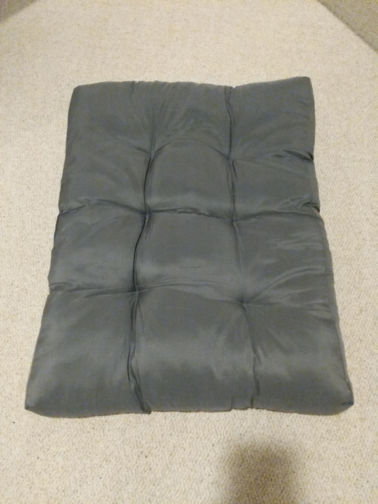 Unused grey dog bed. Petsure brand