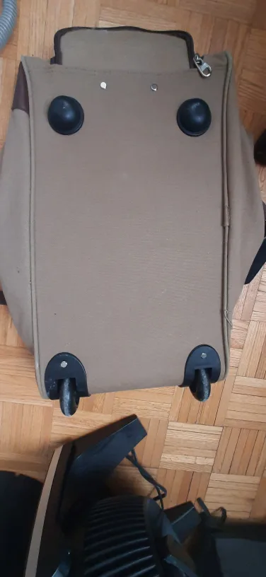 Tan Rolling Duffle Bag thumbnail