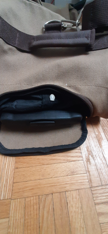 Tan Rolling Duffle Bag - photo 3