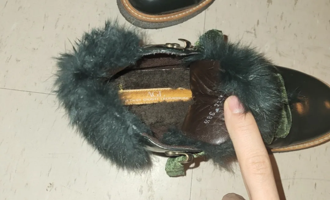 AG by Aquagirl Women's Dark Green Boots image indicator(4)