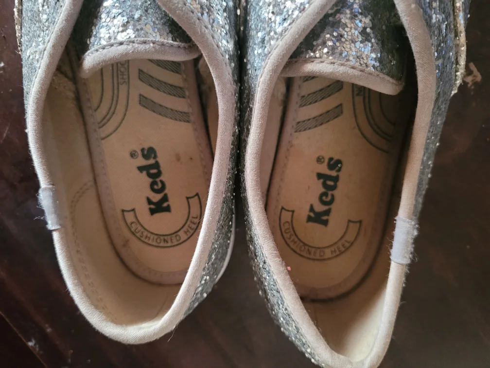 Keds Glitter Slip-On Sneakers thumbnail