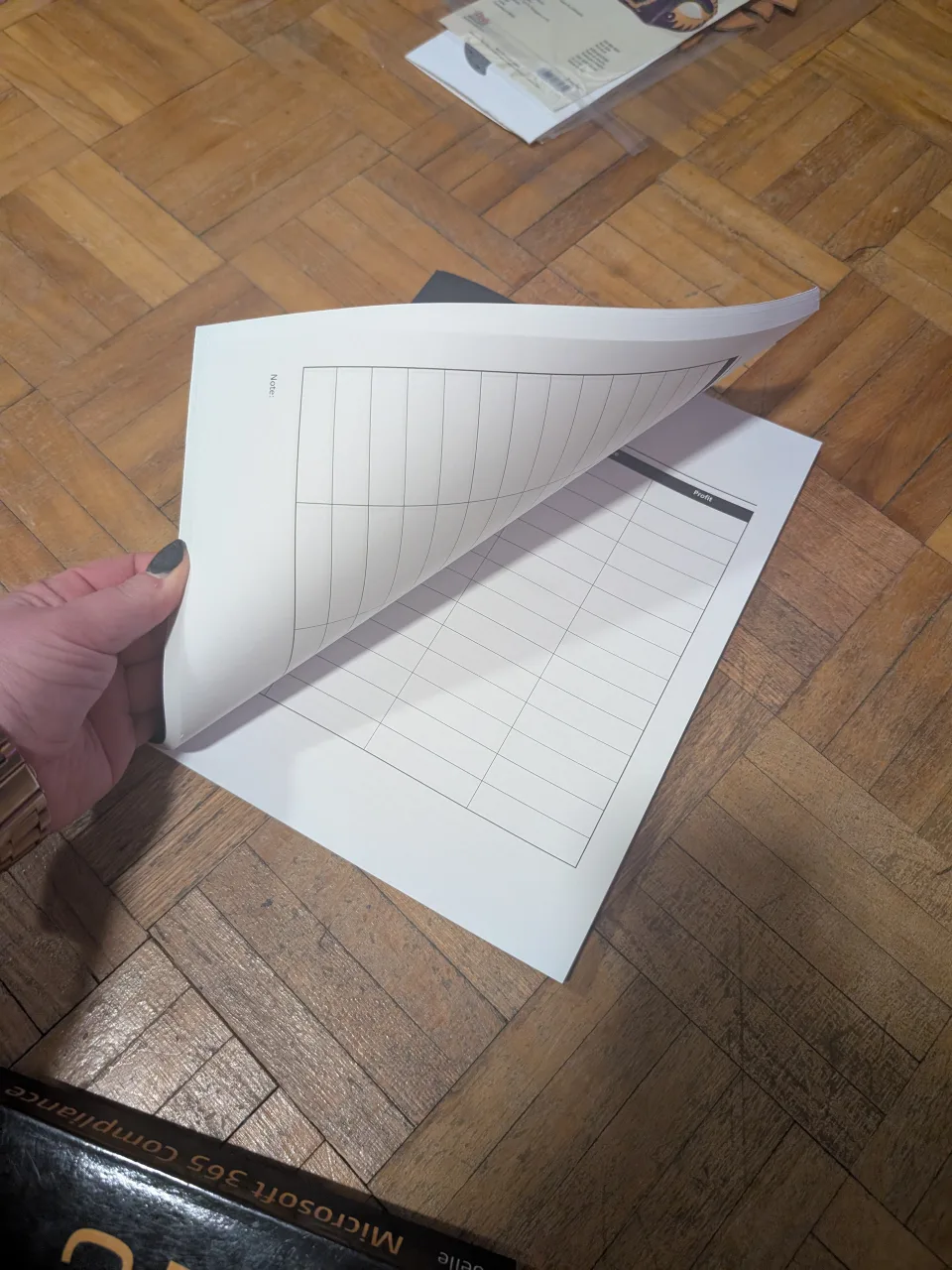 Smaller business planner plus empty week and day planner image indicator(3)