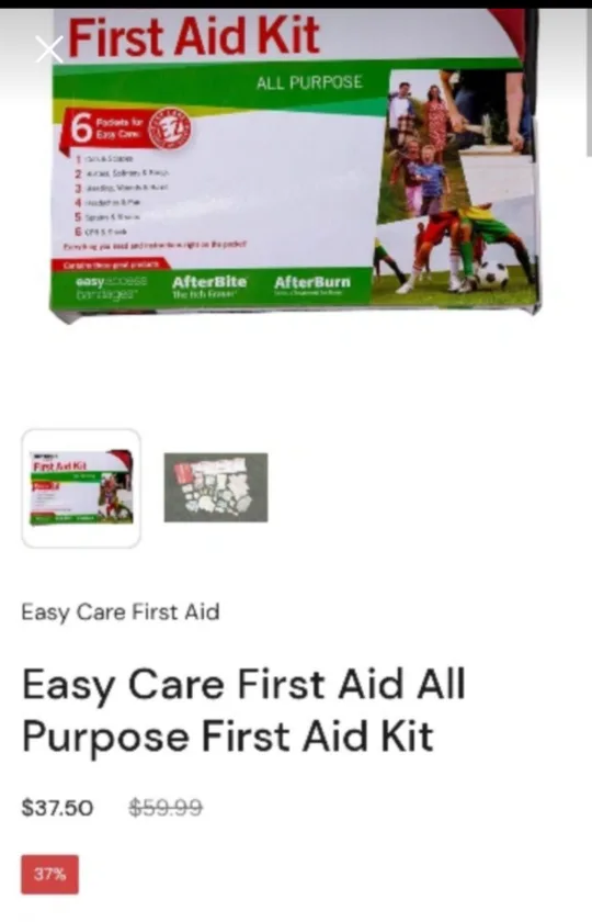 Easy Care All Purpose First Aid Kit #Thriftypicks image indicator(3)