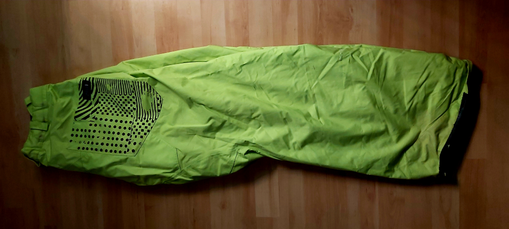 Bright Lime Green Snow Pants - Size XLarge - photo 3