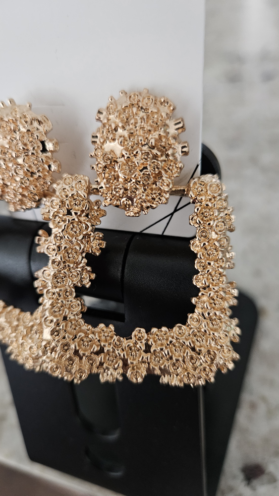 ALDO Gold Statement Earrings - photo 3