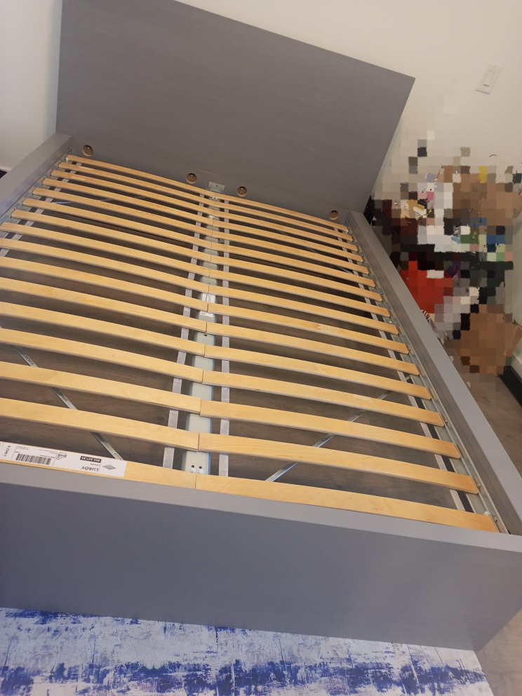 IKEA  SLÄKT  Queen Size Bed Frame