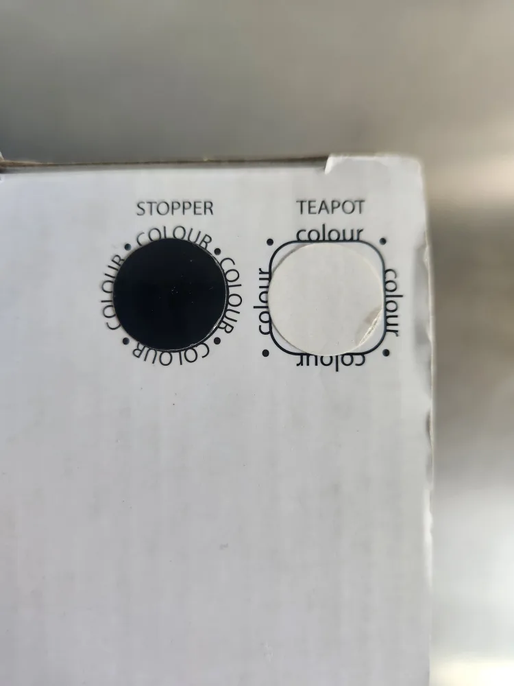 Make My Day Tea Cube Teapot - New in Box image indicator(4)