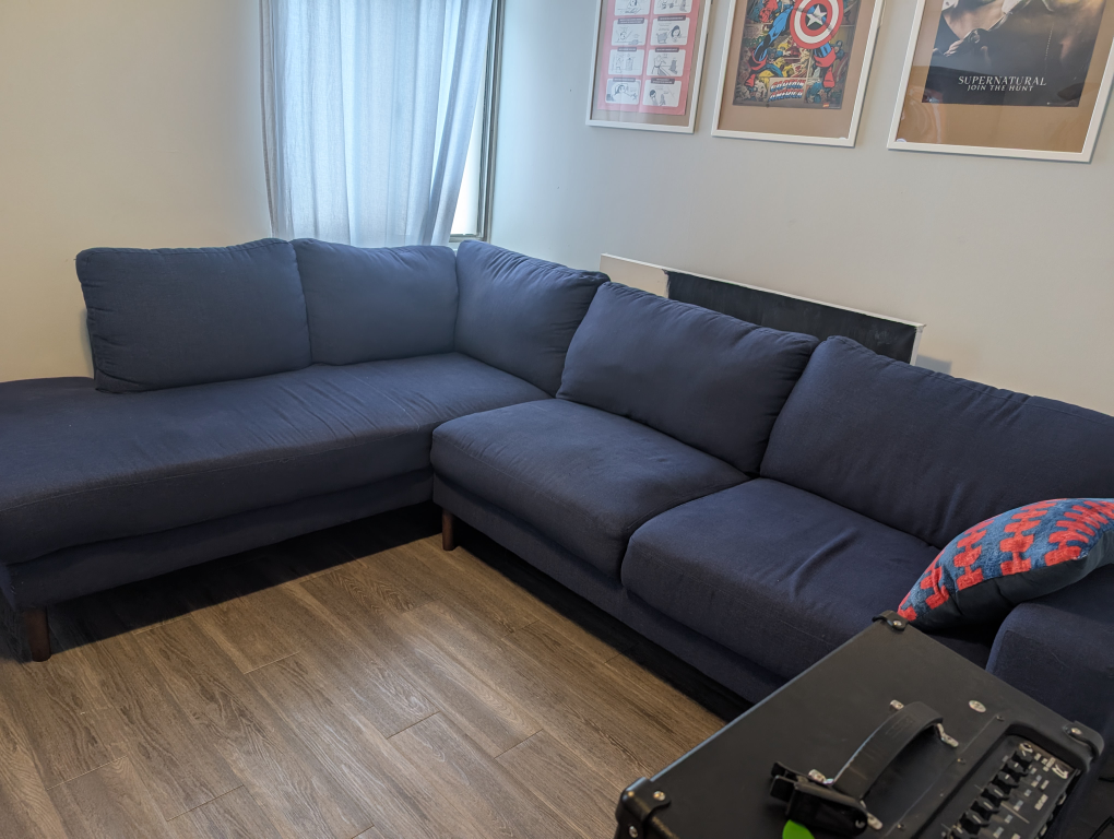 Navy Blue Sectional Sofa