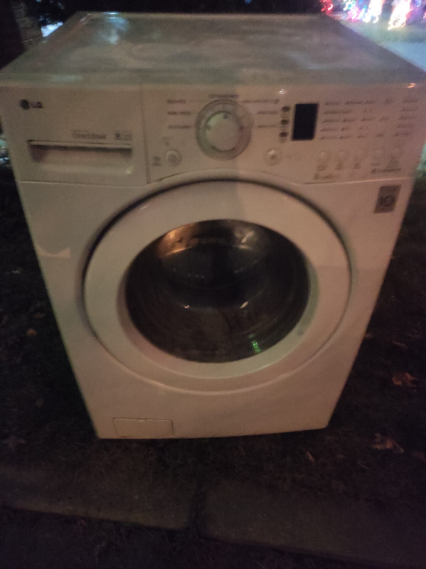 LG Front Load Washer (used) - photo 2