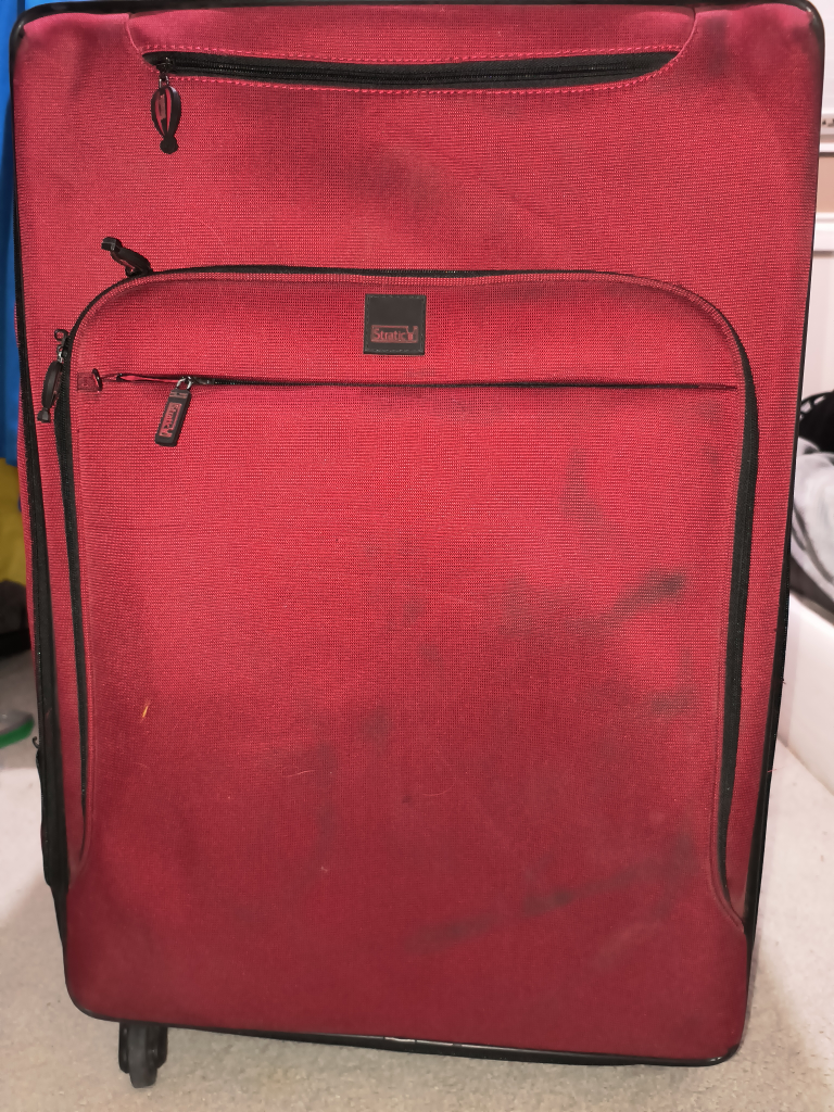 Red Samsonite Carry-On Suitcase - photo 2
