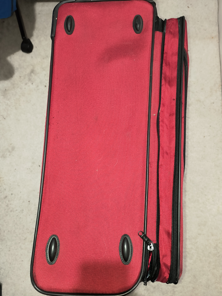 Red Samsonite Carry-On Suitcase - photo 4