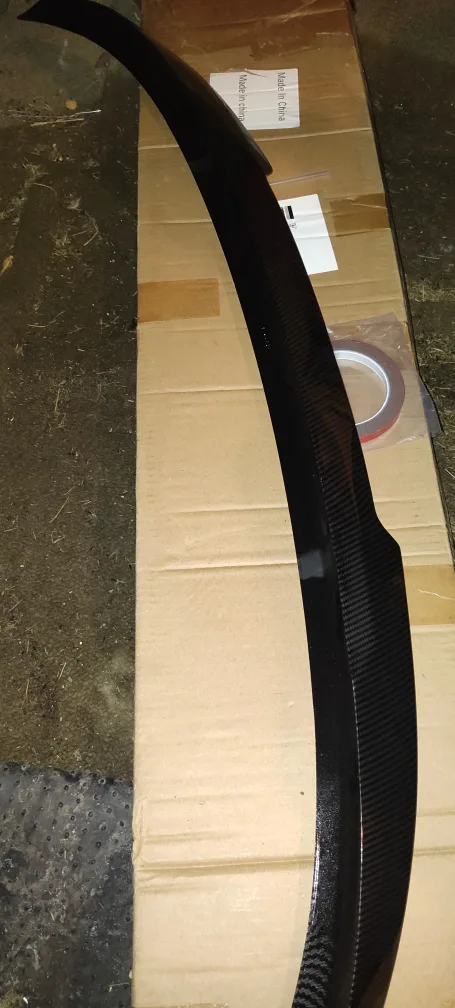 BMW 3-Series E90 4-Door Sedan M4 Style Trunk Spoiler image indicator(3)