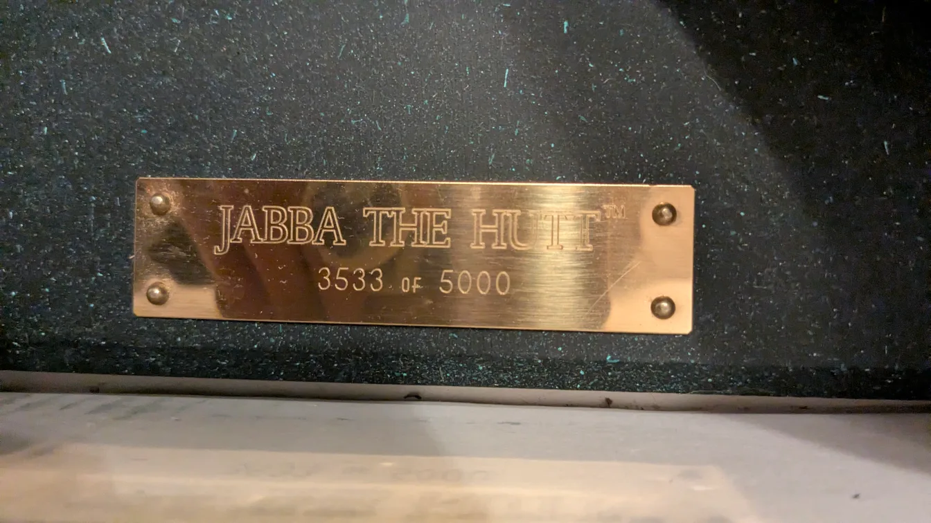 RARE - Jabba the Hutt - Star Wars Return of the Jedi - OBO image indicator(5)