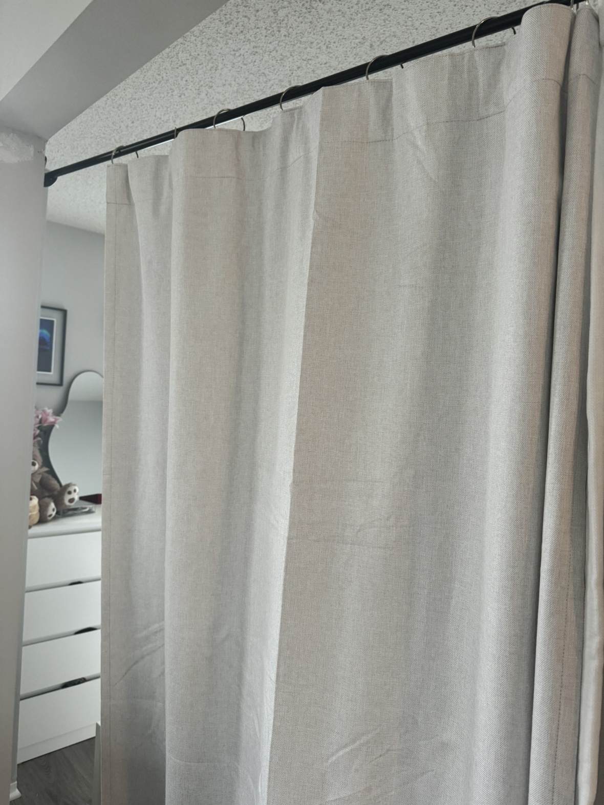 Black out curtain, two panels #freecycle - photo 2