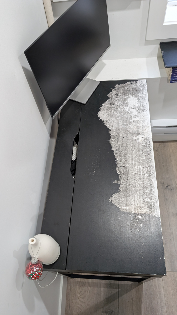 Black Desk with Two Drawers - photo 4